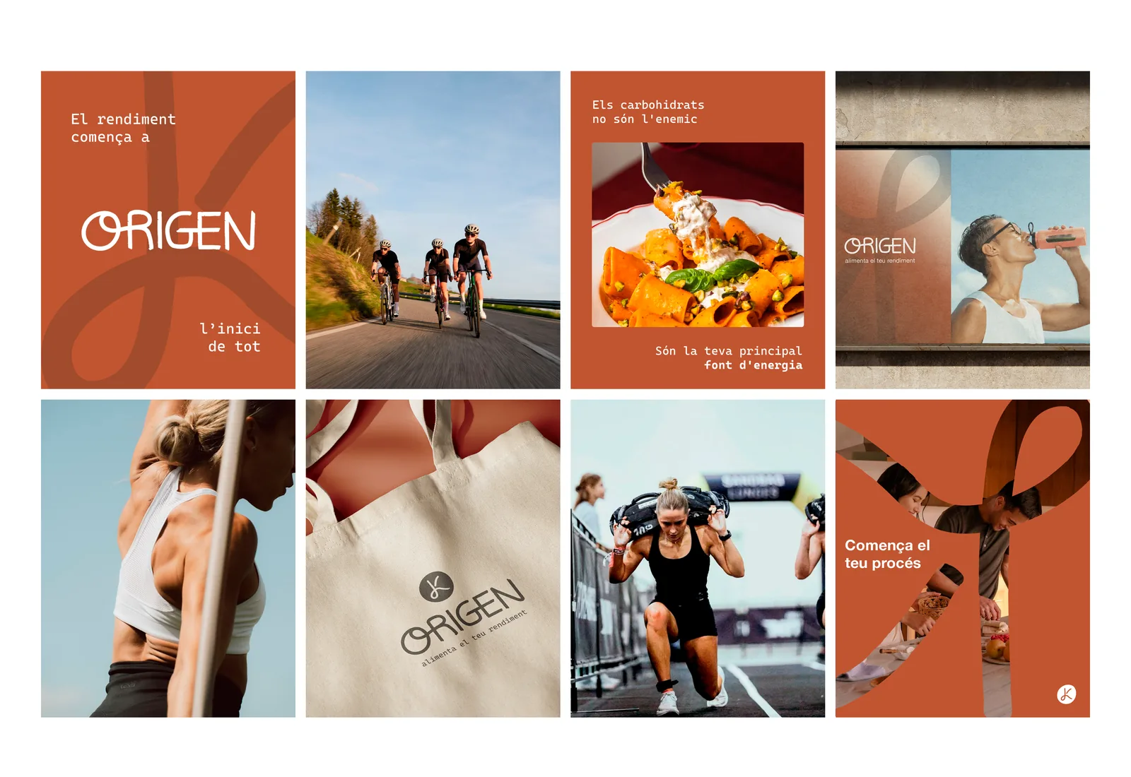 Origen — identidad aplicada, Simbiosi Studio