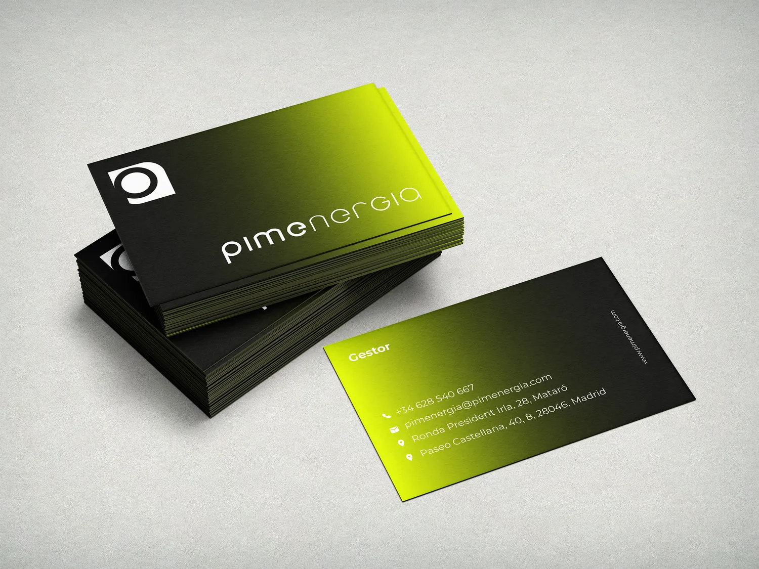 Pimenergia — Branding · Web, Simbiosi Studio